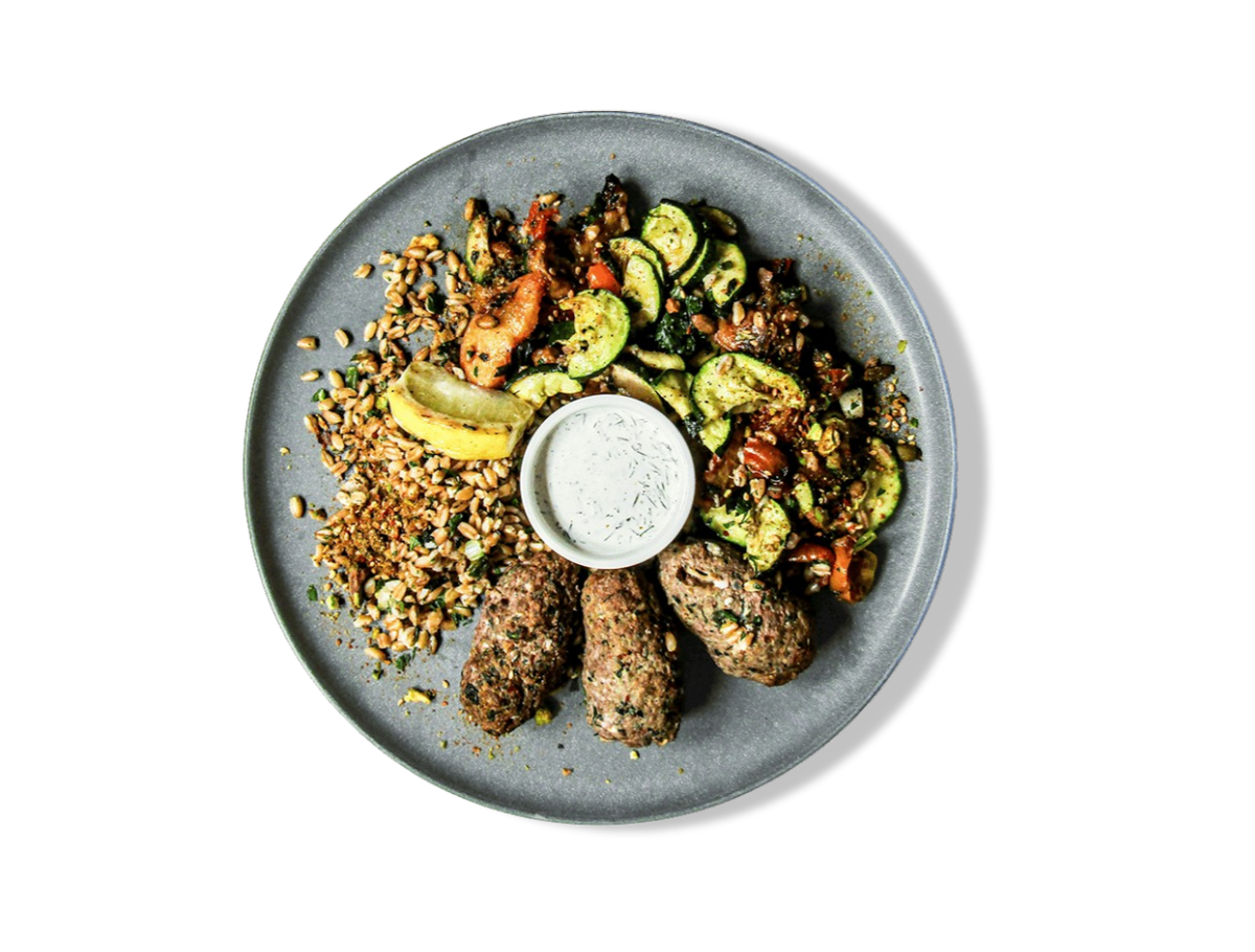 Grass Fed Bison Kofta Bowl