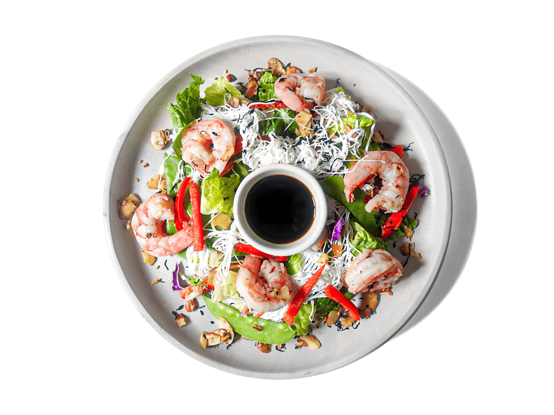 Juicy wild-caught shrimp tossed with kelp noodles for a light, low-carb twist on a classic dish. Complemented by crisp snow peas and savory seaweed strips, this flavorful stir-fry offers a satisfying mix of textures and umami-rich taste, perfect for a nourishing, ocean-inspired meal.