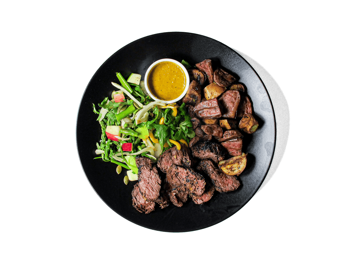 A photo of SMALL - Sightglass Coffee-Rubbed Grass Fed Hanger Steak