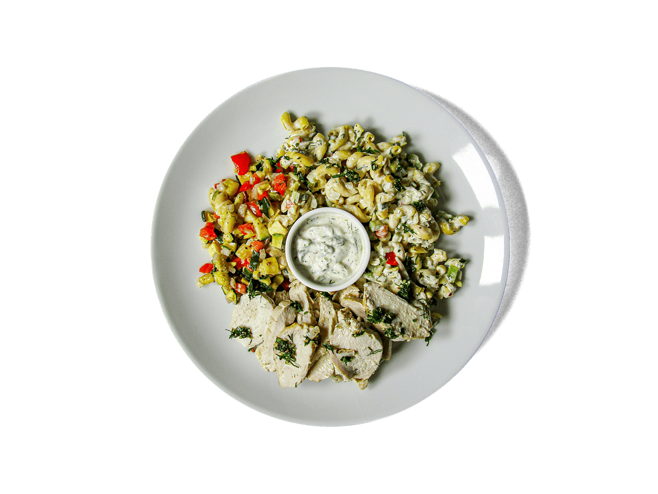 Pickled Free Range Organic Chicken Plate