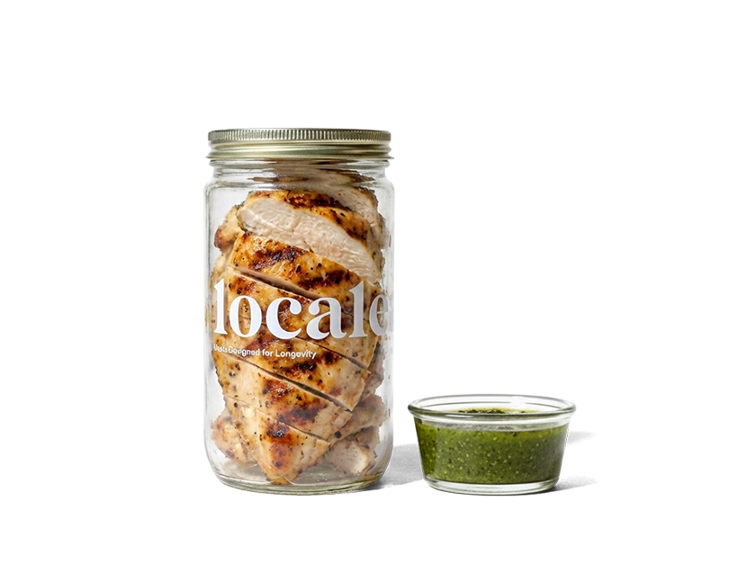Organic Free-Range Chicken Jar (with sauce)