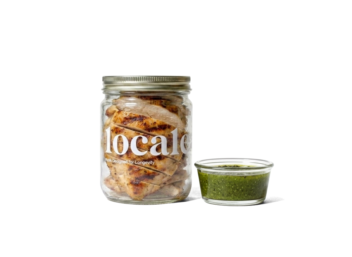 Organic Free-Range Chicken Thigh with sauce (2 servings)