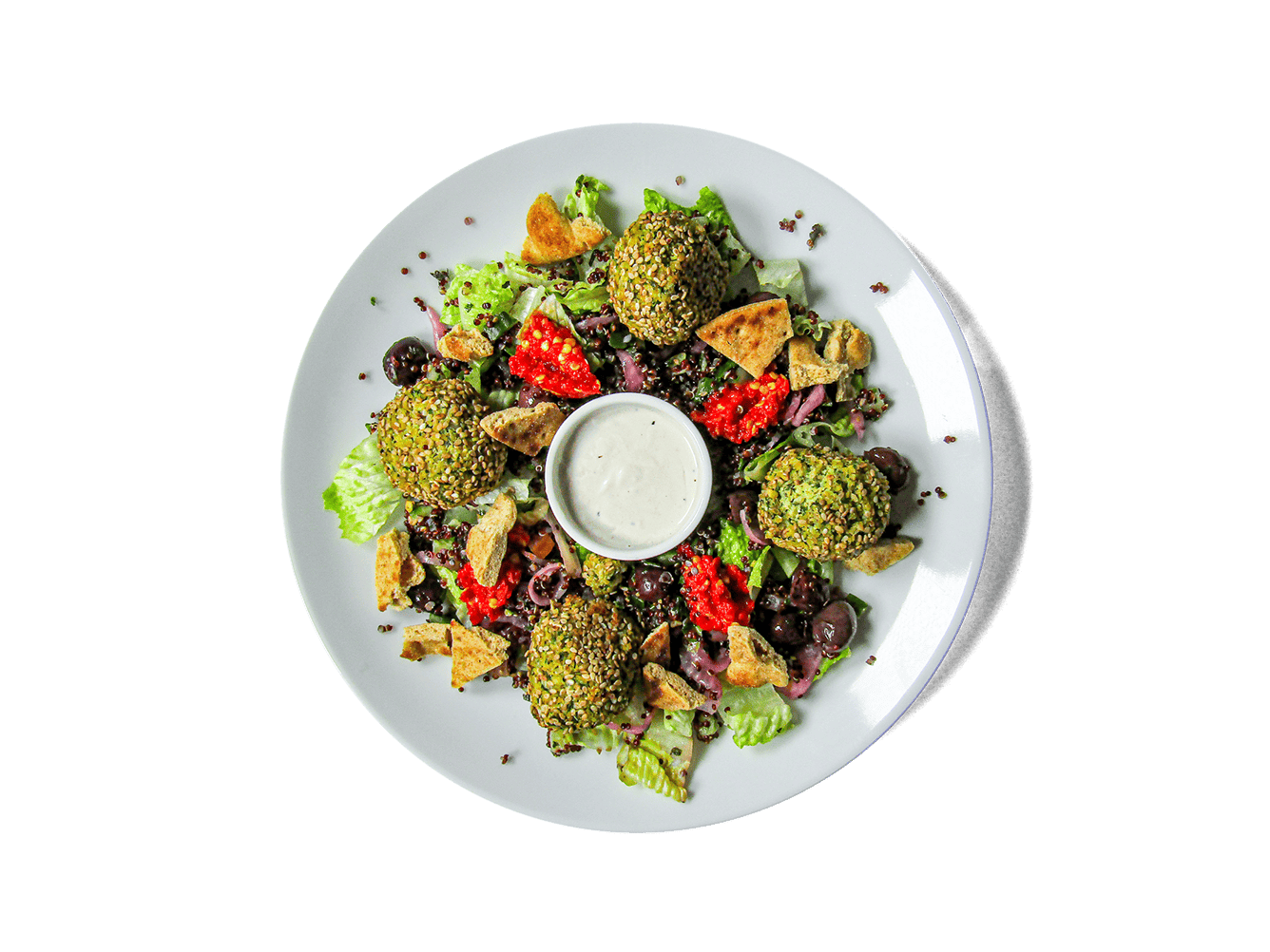 Organic Falafel Salad