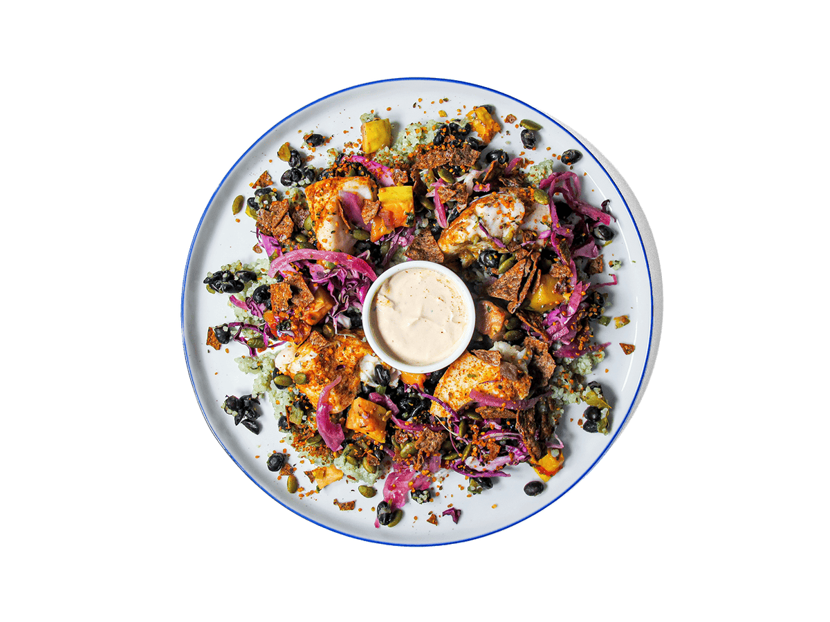 Wild Rockfish Taco Bowl