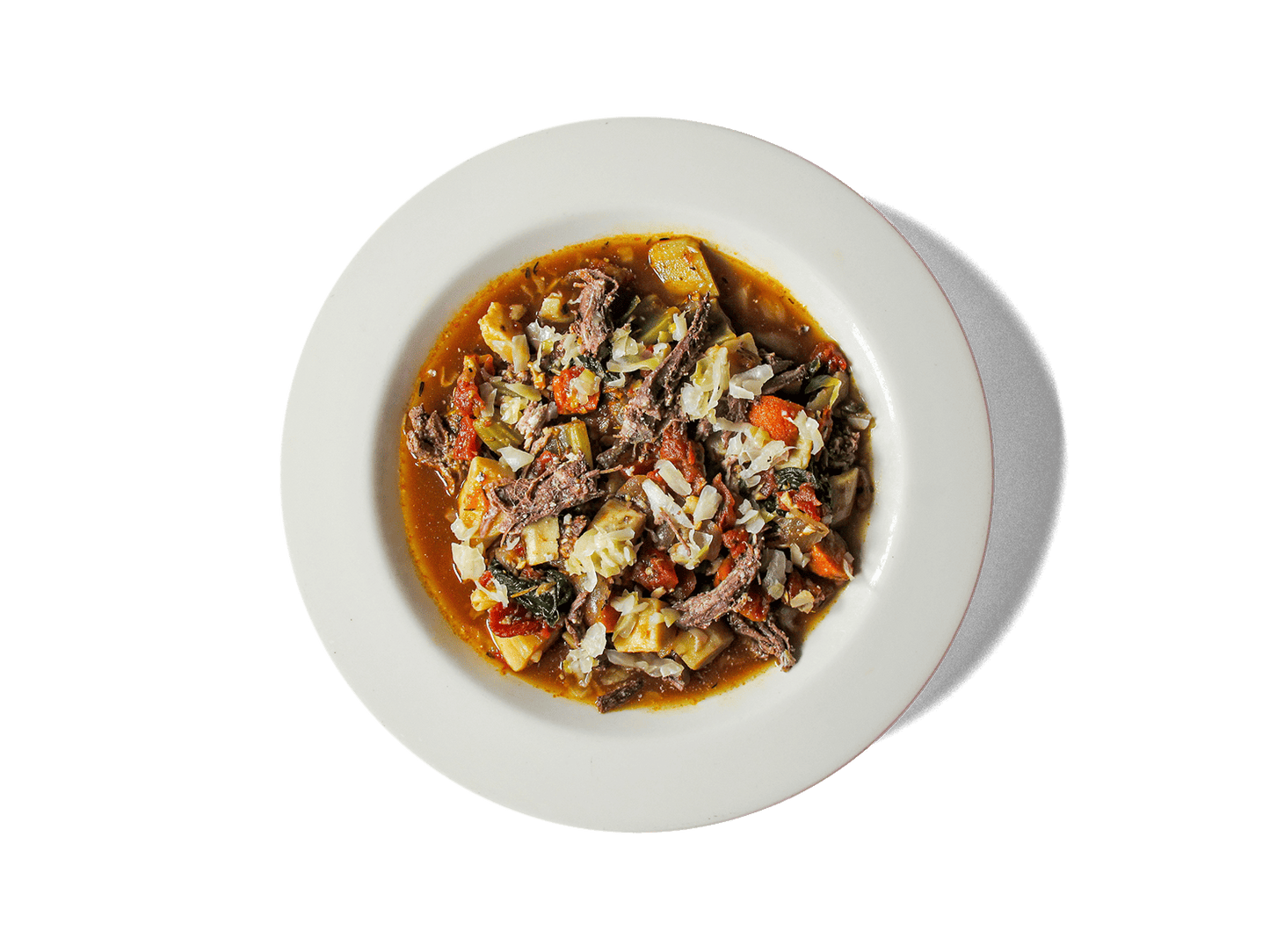 Grass-Fed Pot Roast Soup