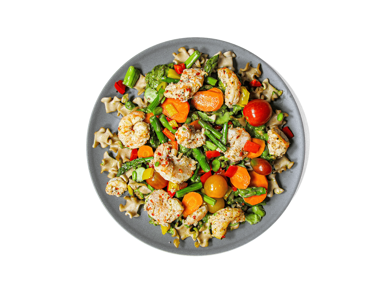 Green Goddess Wild Shrimp Pasta