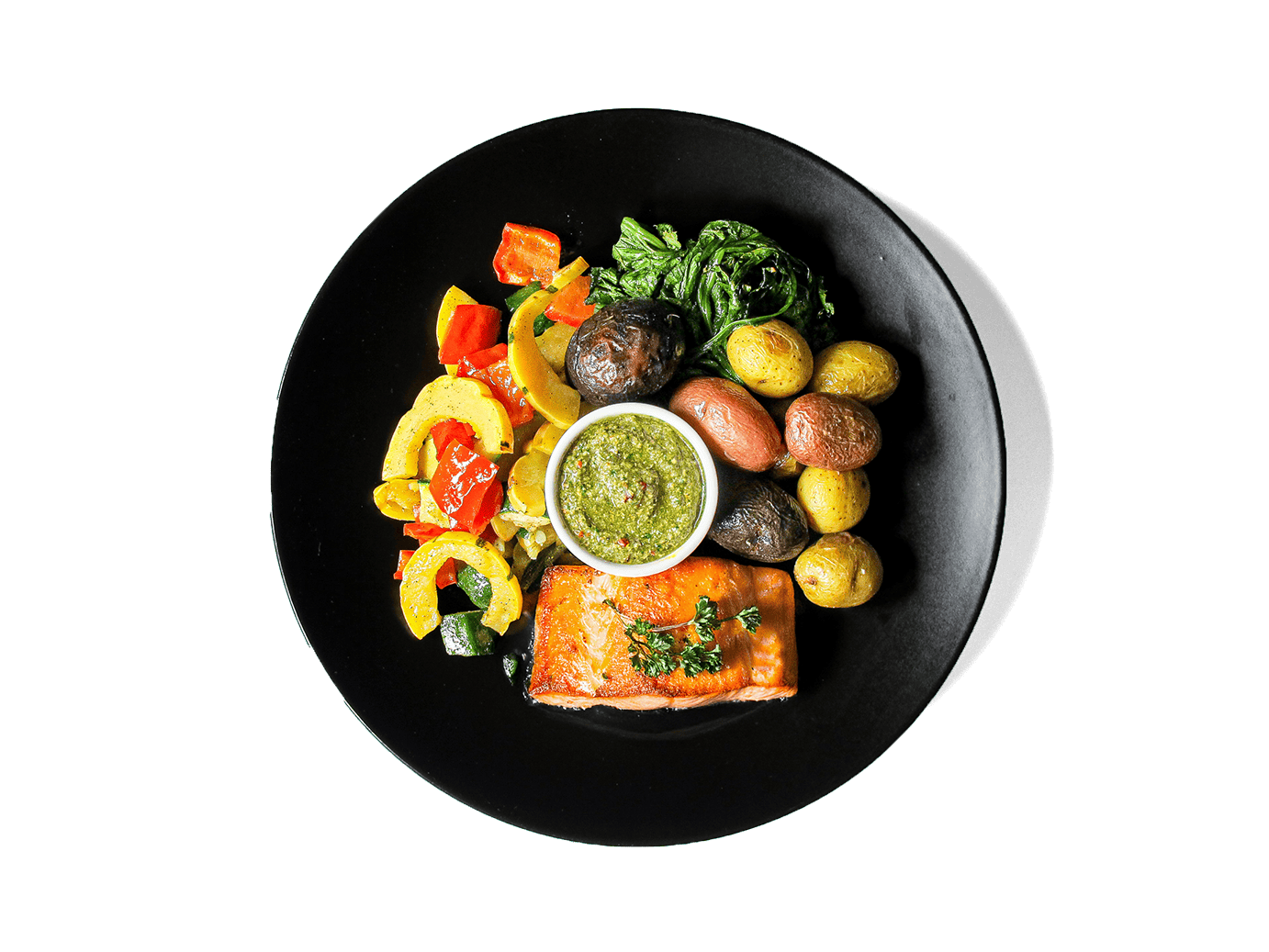 Wild King Salmon Plate