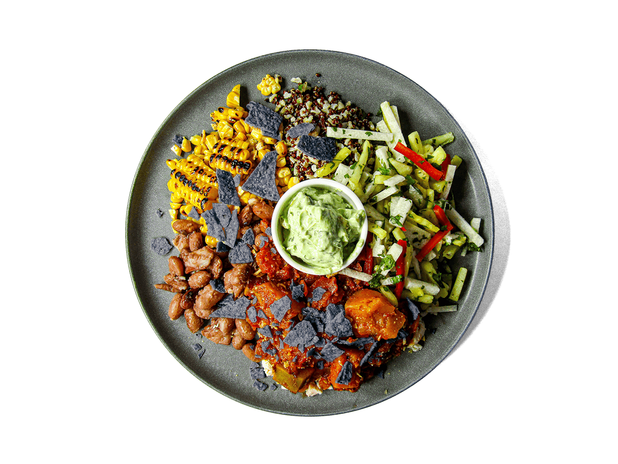 LOWCAL version - Organic Chicken Tinga Bowl