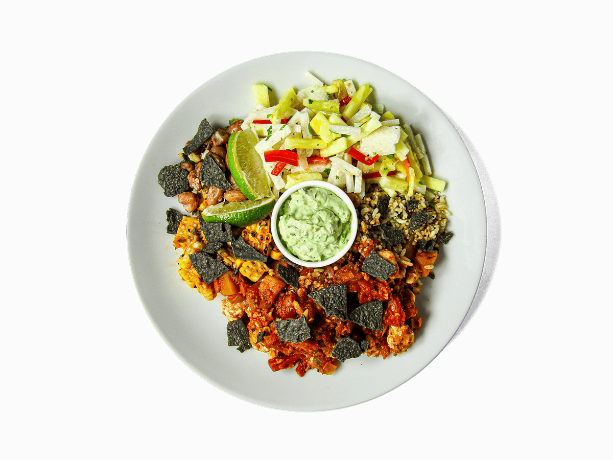 LOWCAL version - Organic Chicken Tinga Bowl