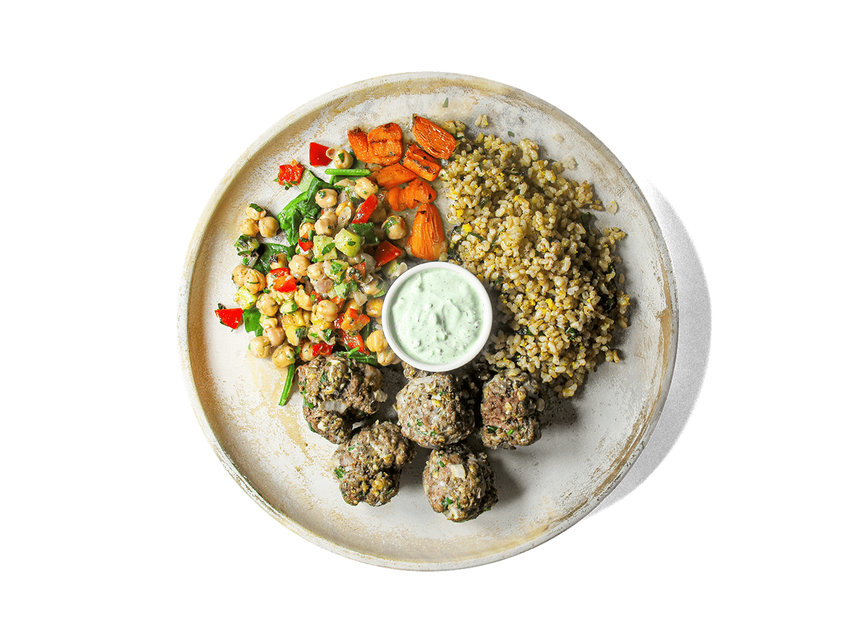Grass Fed Turkish Koftke Bowl