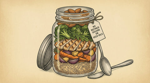 Meal Delivery With No Refined Sugar and No Seed Oils