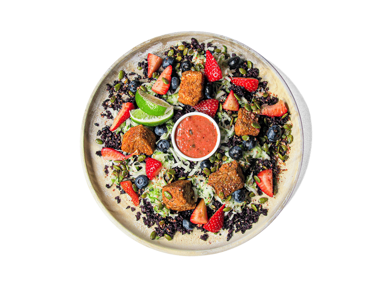 LOWCAL version - Wild Seasonal Salmon Bowl