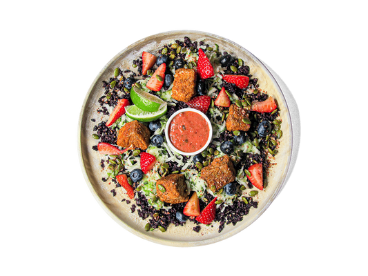 LOWCAL version - Wild Seasonal Salmon Bowl