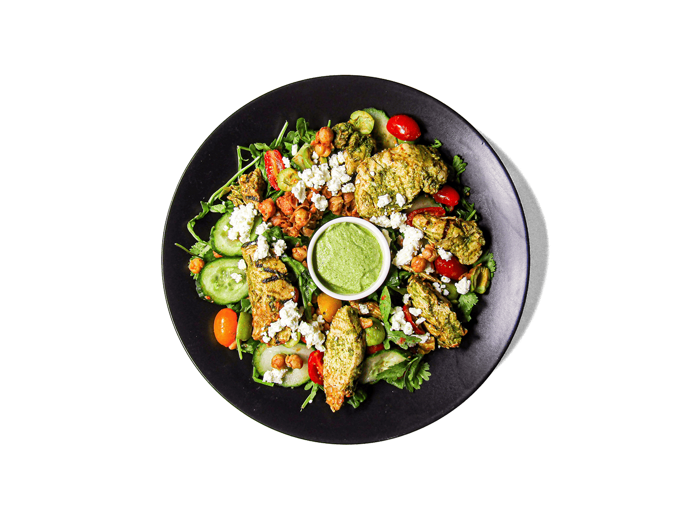 Organic Green Harissa Chickpea Salad