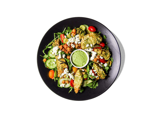 Organic Green Harissa Chickpea Salad
