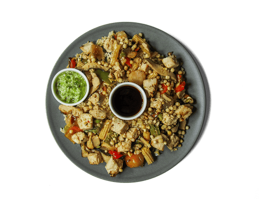 LOWCAL version - Organic Chicken Stir Fry