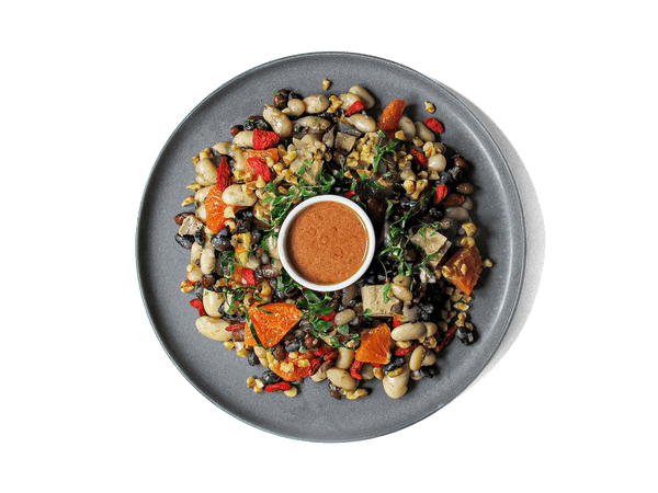 Antioxidant Dense Bean Tofu Salad