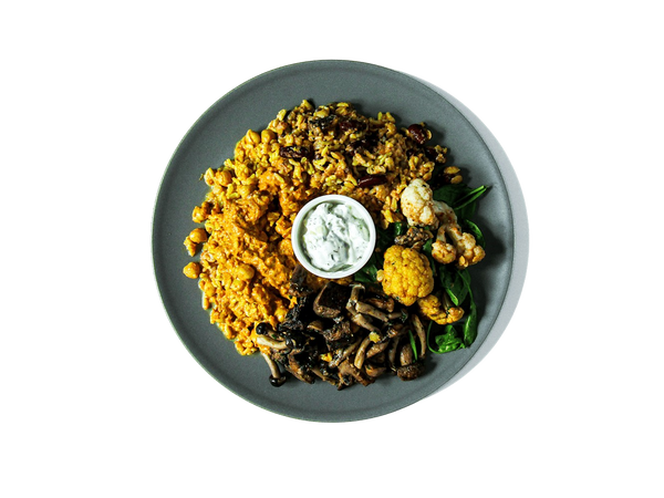 LOWCAL version - Mushroom & Yogurt Tikka Masala
