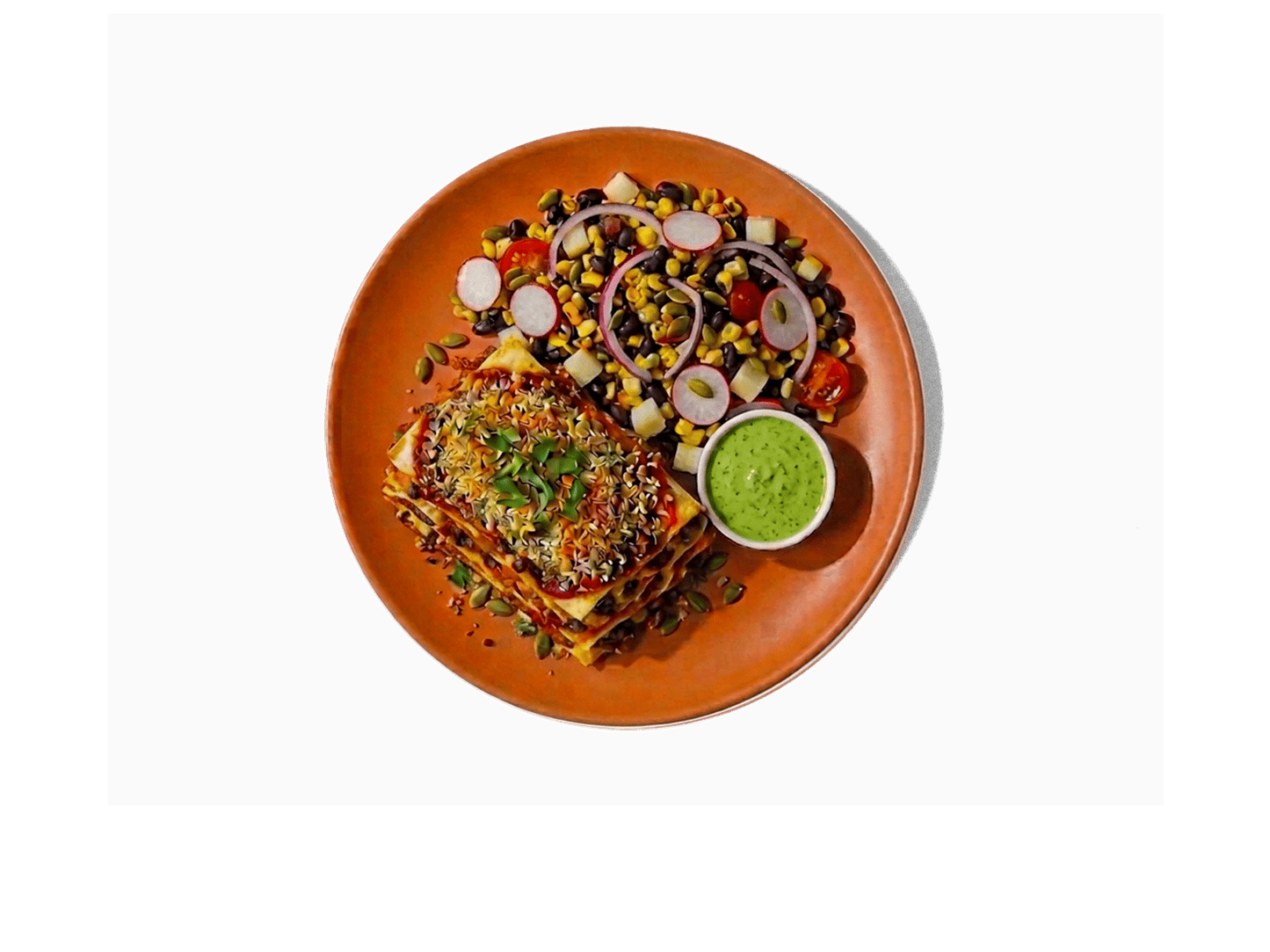 Grass Fed Short Rib Enchilada Stack