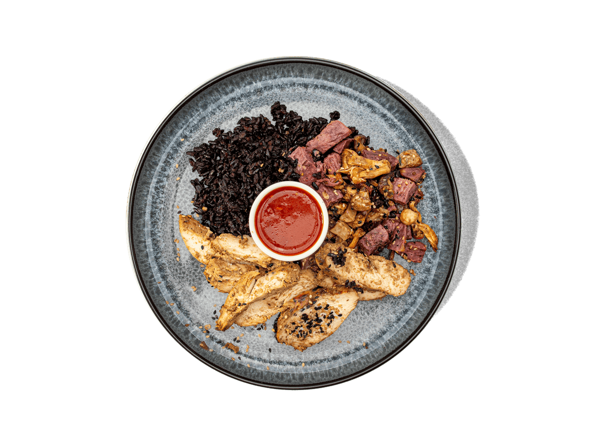 Black Magic Organic Chicken Bowl