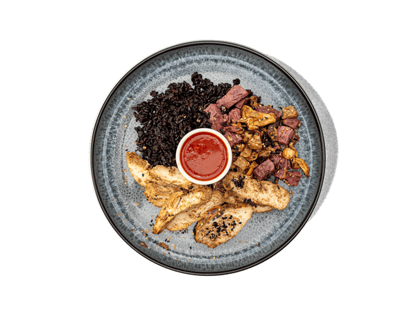 Black Garlic Organic Chicken Bowl