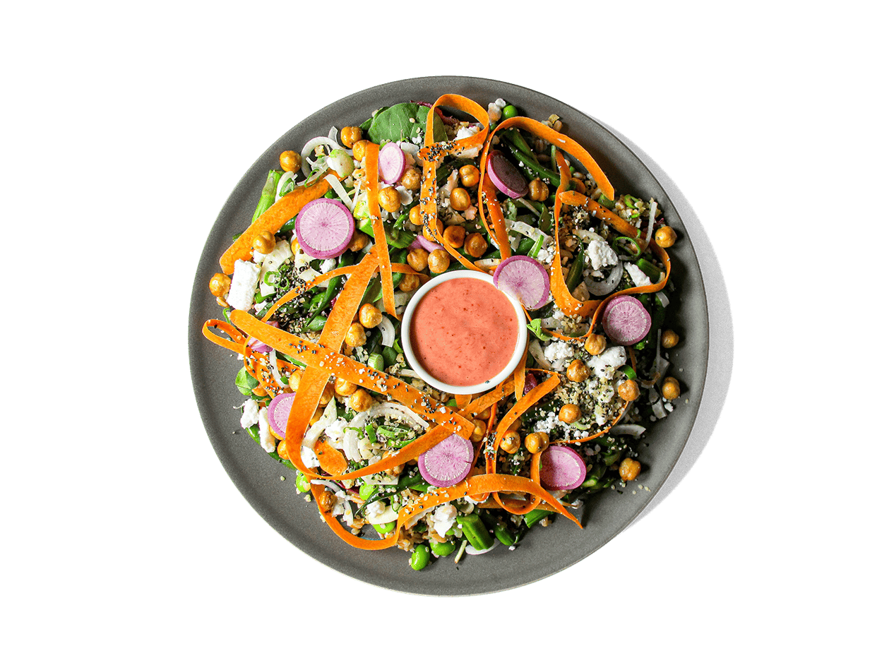 A photo of SMALL - Harvest Organic Salad