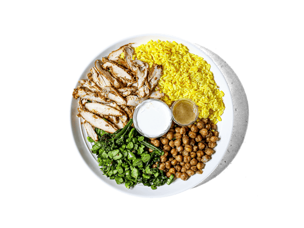 LOWCAL version - Organic Chicken Shawarma