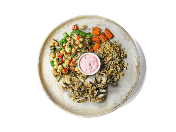 LOWCAL version - Organic Turkish Chicken Bowl