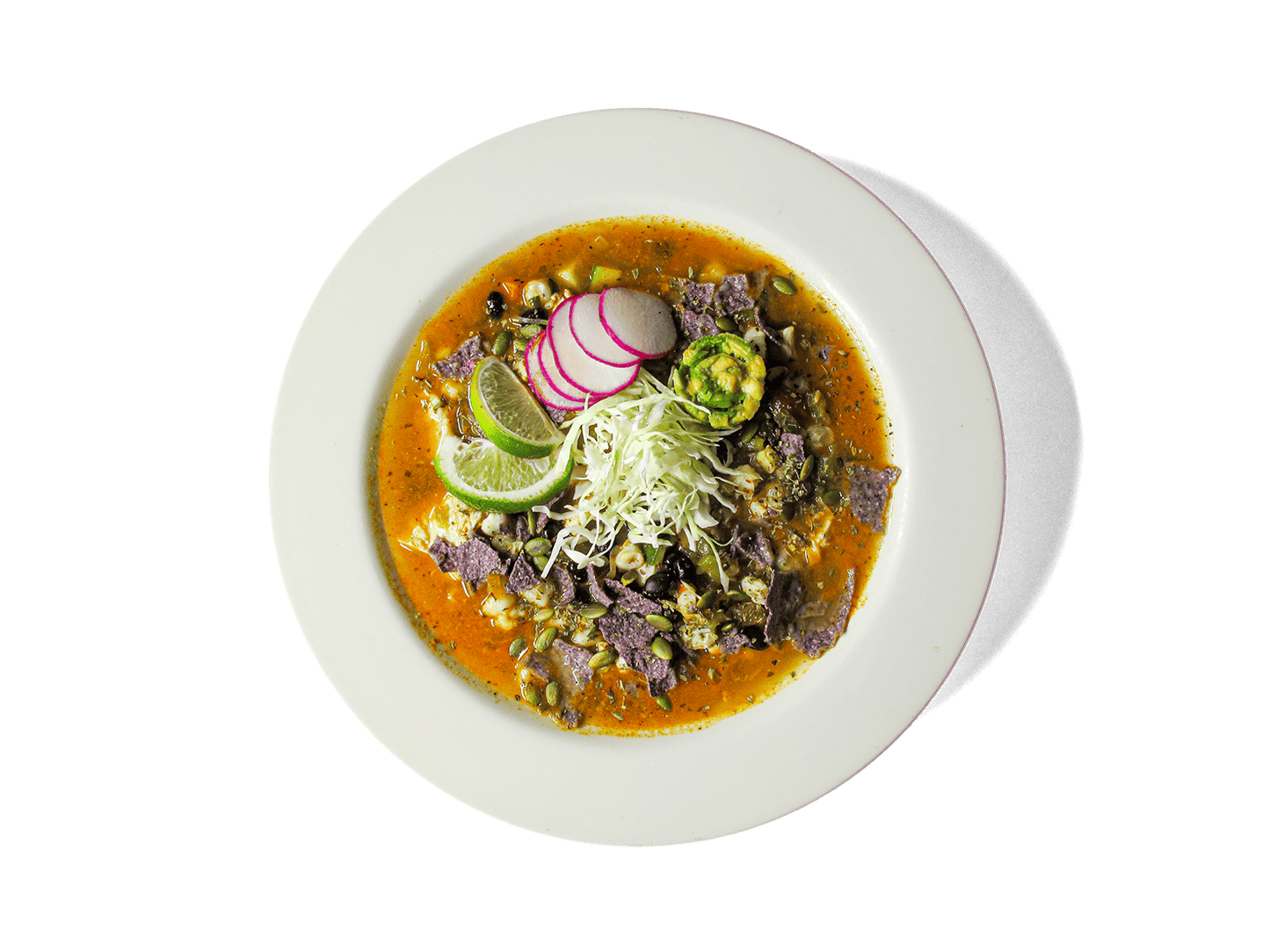 A photo of Organic Chicken Pazole Soup