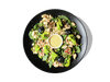A vibrant, nutrient-dense blend of baby kale, creamy avocado, shredded pasture raised egg, and sweet figs, tossed with a protein-packed white bean medley and zesty lemon vinaigrette. Finished with a crunchy mix of pumpkin, sunflower, and hemp seeds for sustained energy and essential fats