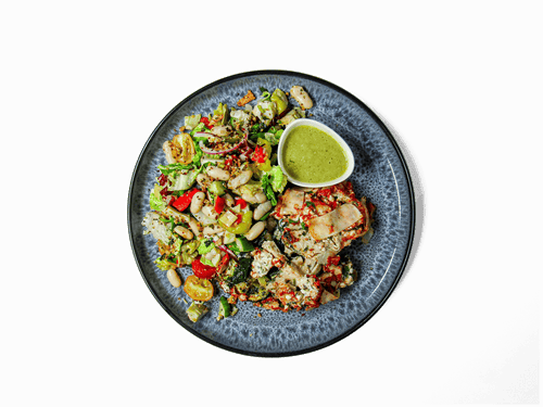 Organic Chicken Parmesan Stack