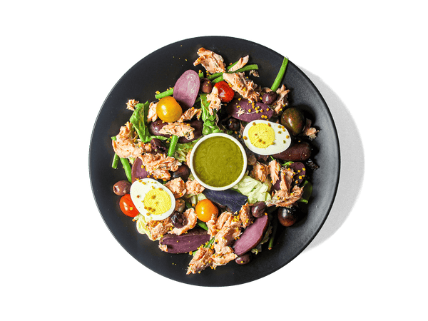 Wild King Salmon Niçoise Salad