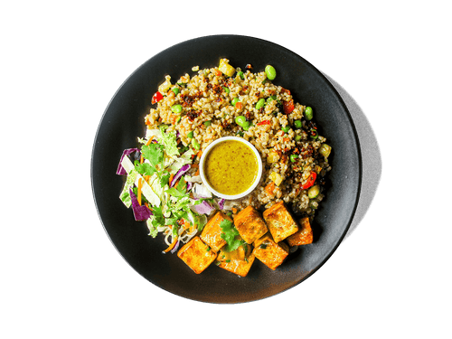 A photo of Organic Hodo Tofu Fried Rice