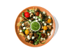 A photo of LOWCAL version - Mediterranean Pesto Pasta Salad
