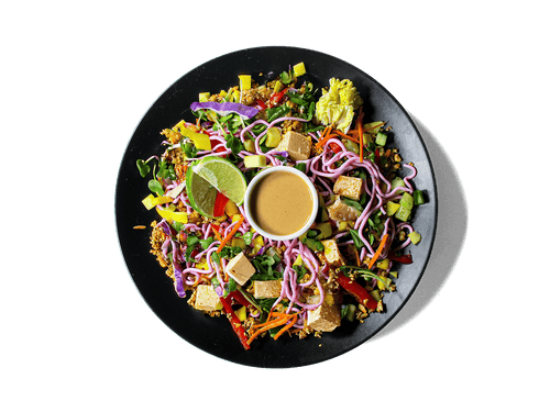 A photo of Vietnamese Spring Roll Organic Tofu Salad