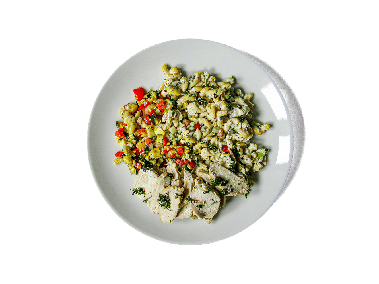 LOWCAL version - Pickle Brined Free Range Organic Chicken Plate