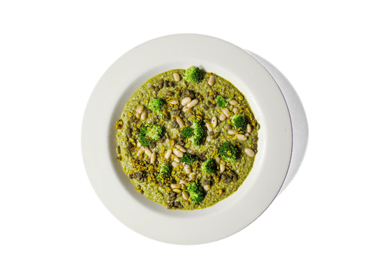 Organic Broccoli and White Bean Soup