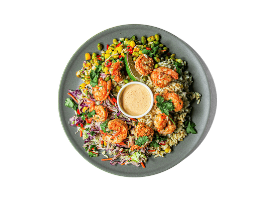 SMALL - Citrus Wild Shrimp & Mango Rice Bowl