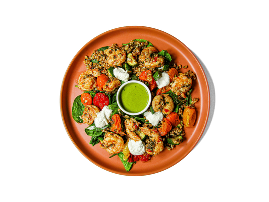 Calabrian Wild Shrimp Grain Bowl