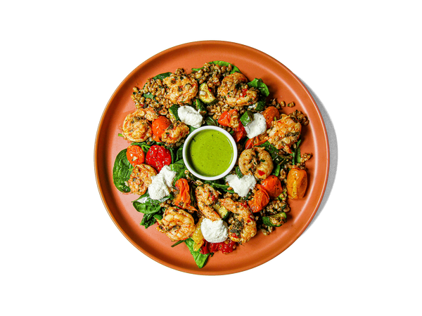 Calabrian Wild Shrimp Grain Bowl
