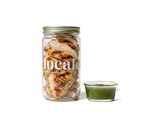 Organic Free-Range Chicken Jar (with sauce)