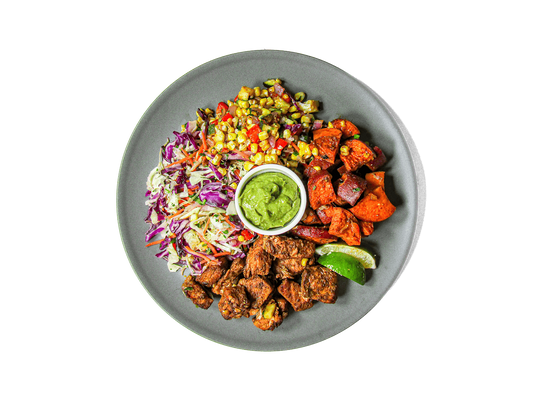 LOWCAL version - Chili Lime Faroe Island Salmon Plate