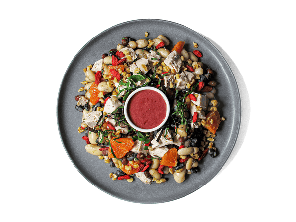 Antioxidant Dense Bean Chicken Salad