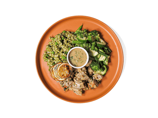 Organic Chicken and Green Tea Piccata