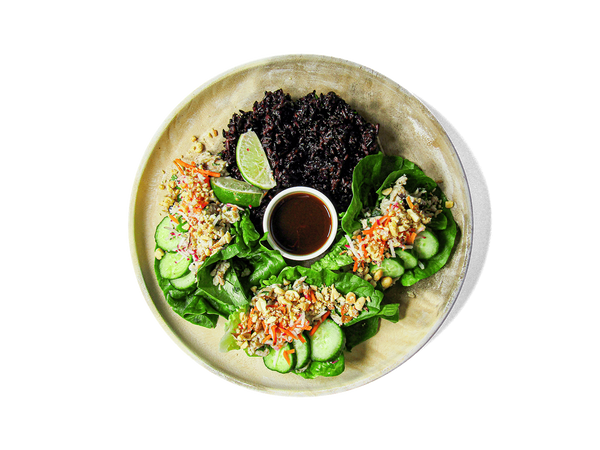 Organic Chicken Larb Lettuce Cups