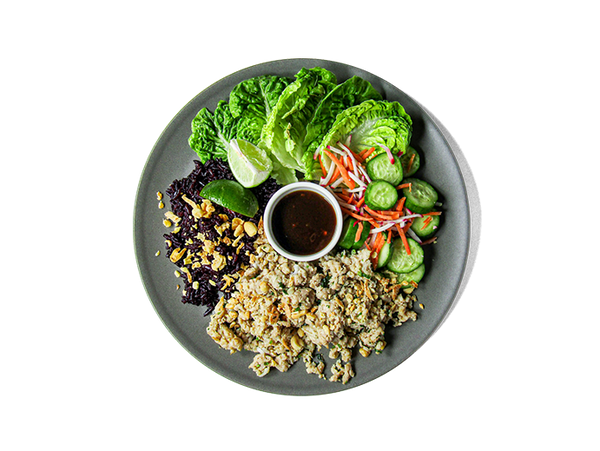 Organic Chicken Larb Lettuce Salad