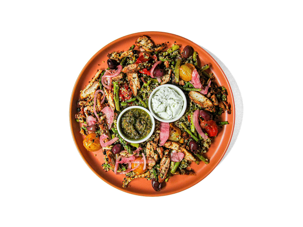 Mediterranean Organic Chicken Bowl