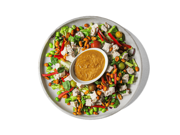 Thai Peanut Organic Chicken Salad