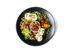 A photo of SMALL - Burrata and Organic Grilled Corn Salad