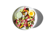 A nourishing combination of a soft-boiled egg with chicken breast. This wholesome dish is designed to fuel your day with a balance of protein and energy, delivering simple yet satisfying flavors in every bite.